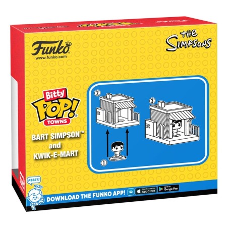 Simpsons - Bitty POP! Town Vinyl figurine Kwik-E-Mart