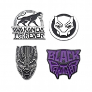 Marvel - Pack 4 badges Black Panther
