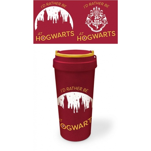 Harry Potter - Mug de voyage Eco Rather be at Hogwarts