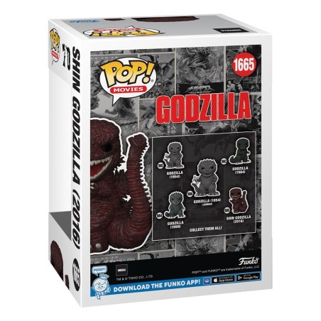 Godzilla - 70th Anniversary POP! Movies Vinyl figurine  2016 9 cm
