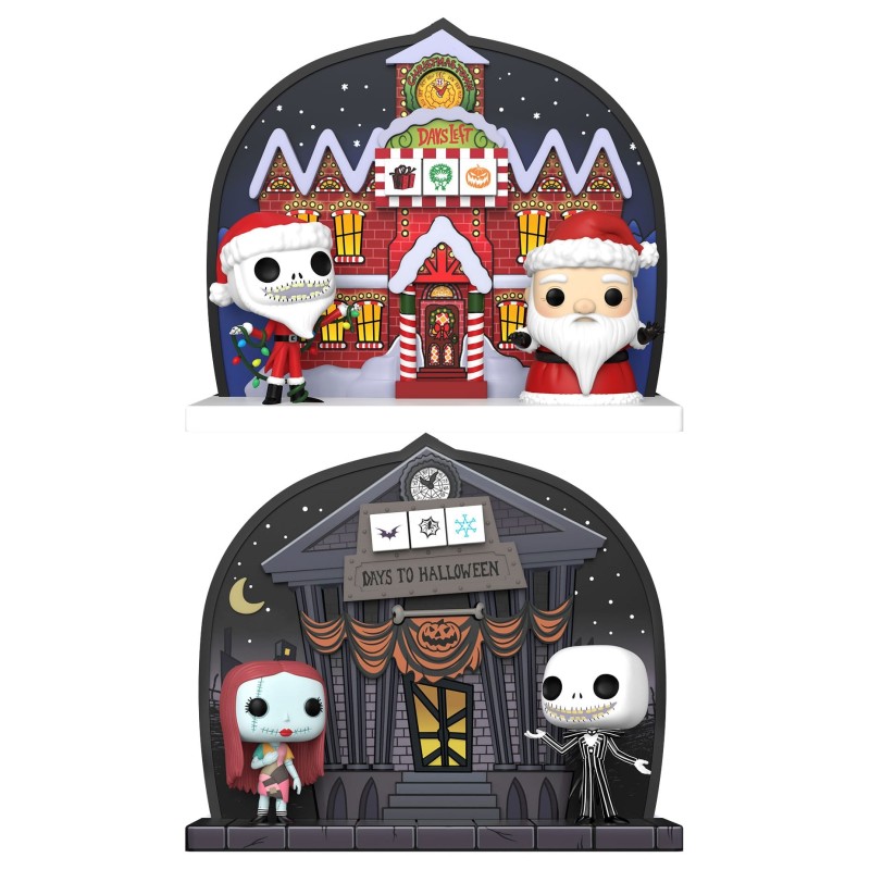 L'etrange Noël de Mr. Jack - Nightmare before Christmas Pocket POP! calendrier 13 Day Countdown Dual Side Halloween