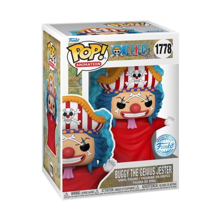 One Piece - POP! Movies Vinyl figurine Buggy (Post Time-Skip) Exclusive 9 cm