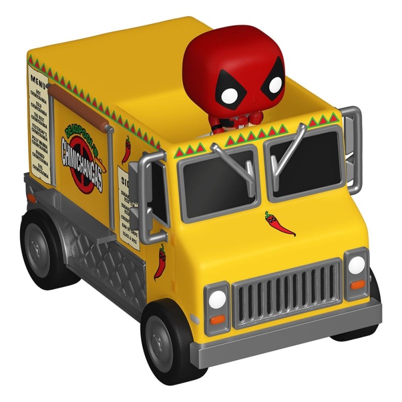 Marvel - POP! Rides Vinyl figurine Deadpool w/Chimichanga Truck 2,5 cm Marvel - POP! Rides Vinyl figurine Deadpool w/Chimichanga Truck 2,5 cm