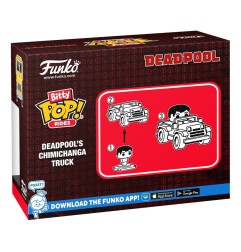 Marvel - POP! Rides Vinyl figurine Deadpool w/Chimichanga Truck 2,5 cm