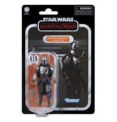 Star Wars : The Mandalorian Vintage Collection - Figurine The Mandalorian (Imperial Base) 10 cm