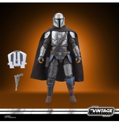 Star Wars : The Mandalorian Vintage Collection - Figurine The Mandalorian (Imperial Base) 10 cm