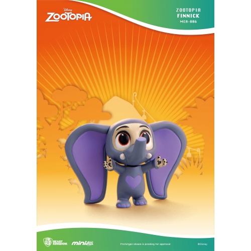 Zootopie - Figurine Mini Egg Attack Finnick 6 cm