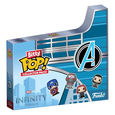 Marvel - Pack 12 figurines Bitty POP! Vinyl Infinity Saga 2,5 cm