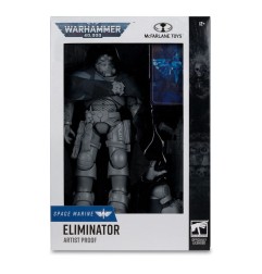 Warhammer 40k - Figurine Eliminator (Space Marine) Artist Proof 18 cm