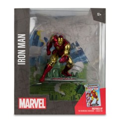 Marvel - PVC statuette PVC 1/10 Iron Man (The Invincible Iron Man 126) 11 cm