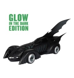 DC Comics - Batman Forever DC Multiverse véhicule Batmobile Glow in the Dark Edition (Gold Label) 79 cm