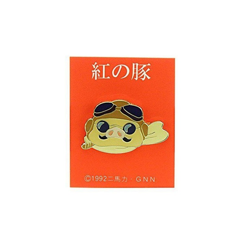 Studio Ghibli - Porco Rosso badge Porco Rosso Face