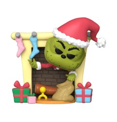 Le Grinch - The Grinch POP! Deluxe Vinyl figurine Grinch w/Bag 9 cm