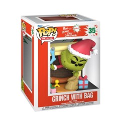 Le Grinch - The Grinch POP! Deluxe Vinyl figurine Grinch w/Bag 9 cm