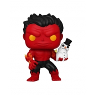 Marvel - Figurine POP! Holiday Red Hulk 9 cm