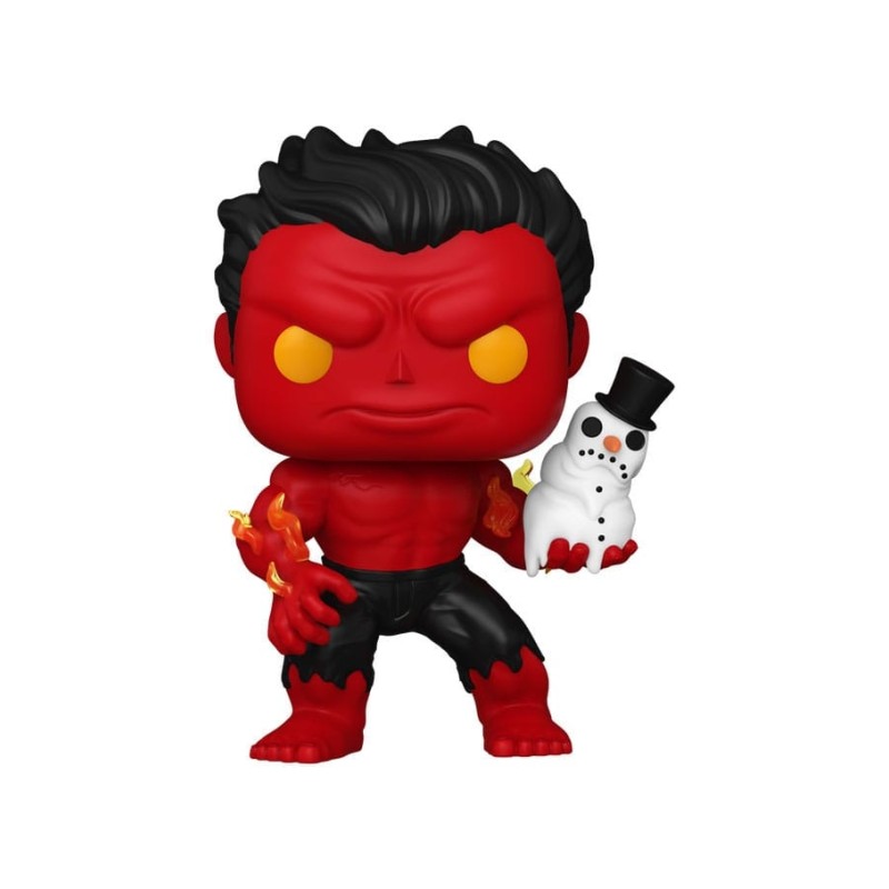 Marvel - POP! Vinyl figurine Holiday Red Hulk 9 cm