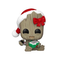 Marvel - POP! Vinyl figurine Holiday Groot 9 cm