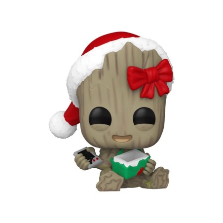 Marvel - POP! Vinyl figurine Holiday Groot 9 cm
