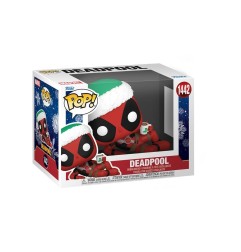 Marvel - Figurine POP! Holiday Deadpool 9 cm
