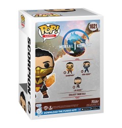 Mortal Kombat - POP! Games Vinyl figurine Scorpion 9 cm
