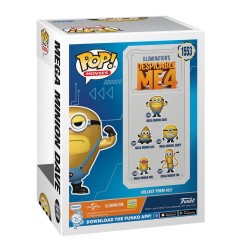 Moi, moche et méchant - 4 POP! Movies Vinyl figurine Super Dave 9 cm