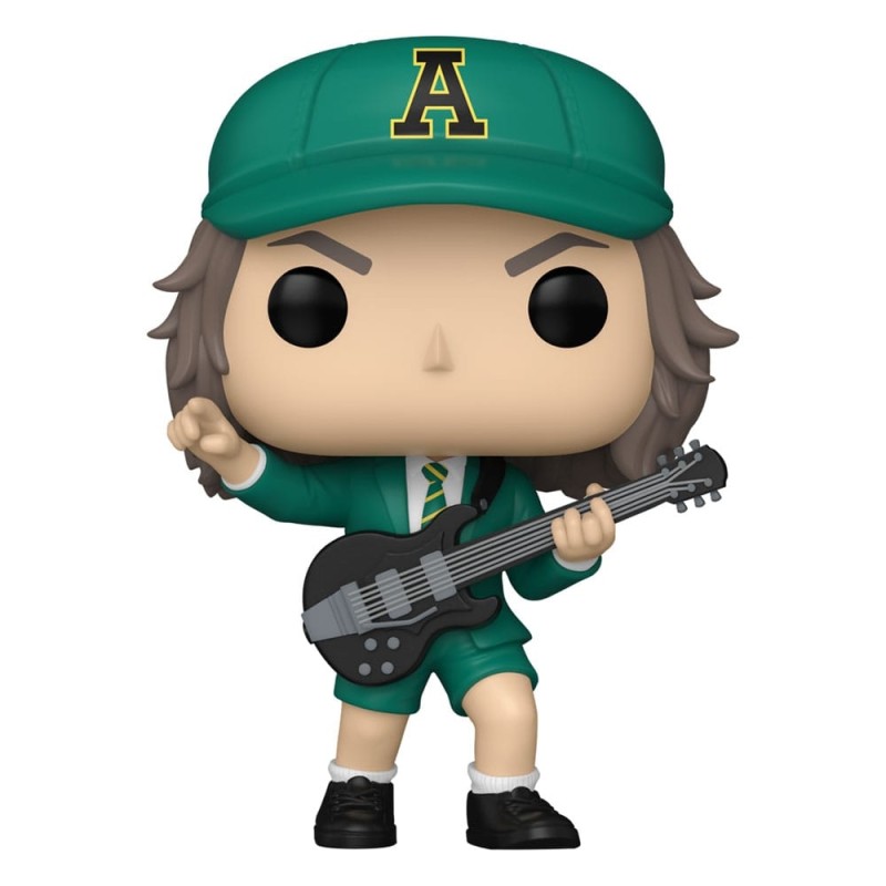 AC/DC - POP! Rocks Vinyl Figurine Angus Young (Green) 9 cm