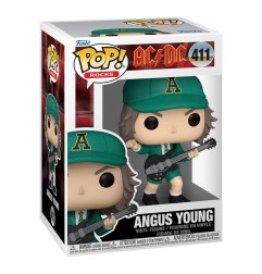 AC/DC - Figurine POP! Angus Young (Green) 9 cm