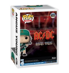 AC/DC - POP! Rocks Vinyl Figurine Angus Young (Green) 9 cm