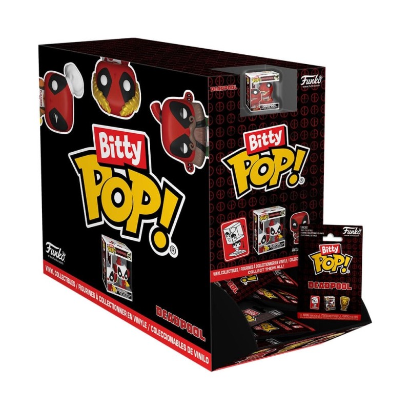 Marvel - Deadpool Display (32) figurines Bitty POP! Vinyl PDQ 2,5 cm Marvel - Deadpool Display (32) figurines Bitty POP! Vinyl PDQ 2,5 cm