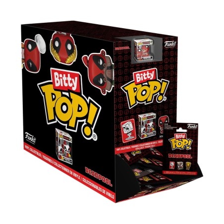 Marvel - Deadpool Display (32) figurines Bitty POP! Vinyl PDQ 2,5 cm