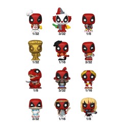 Marvel - Deadpool Display (32) figurines Bitty POP! Vinyl PDQ 2,5 cm