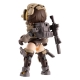 Desktop Army - Figurine N-212d Titania Scout equipped desert combat spec Delta Ver. 8 cm