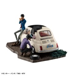 Lupin III - Statuette Lupin the Gallery Punk at Dawn 9 cm