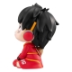 One Piece - Statuette Look Up Monkey D. Luffy Future Island Egghead Ver. 11 cm (avec cadeau)