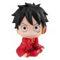 One Piece - Statuette Look Up Monkey D. Luffy Future Island Egghead Ver. 11 cm (avec cadeau)