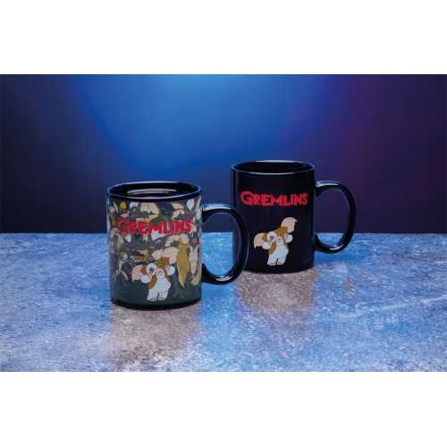 Gremlins - Mug effet thermique Gizmo & Logo