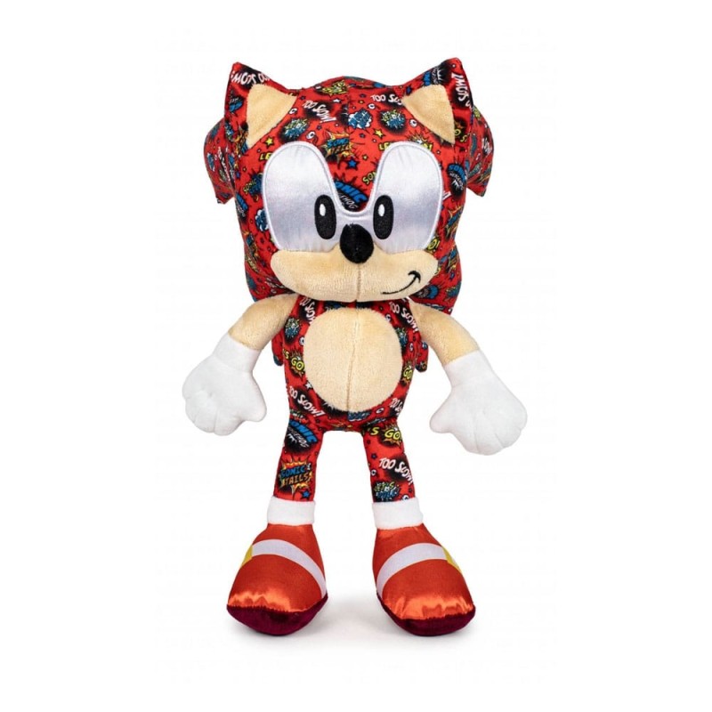 Sonic The Hedgehog - Sonic the Hedgehog Peluche Sonic Pop Comic 30 cm