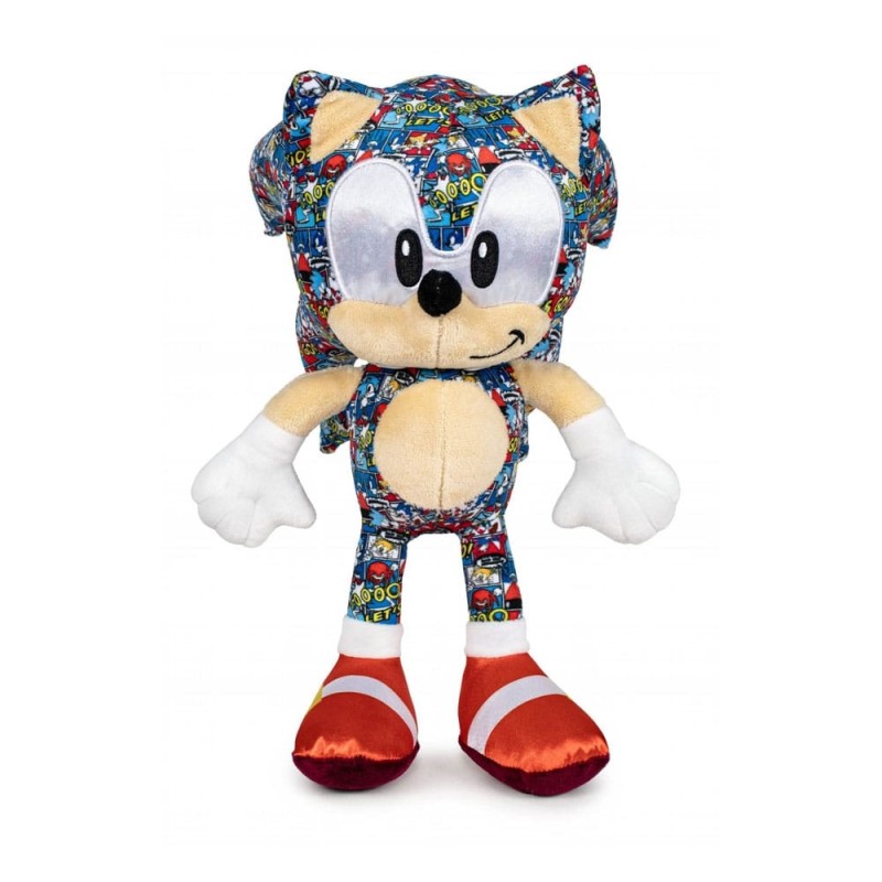 Sonic The Hedgehog - Sonic the Hedgehog Peluche Sonic Pop Comic 30 cm