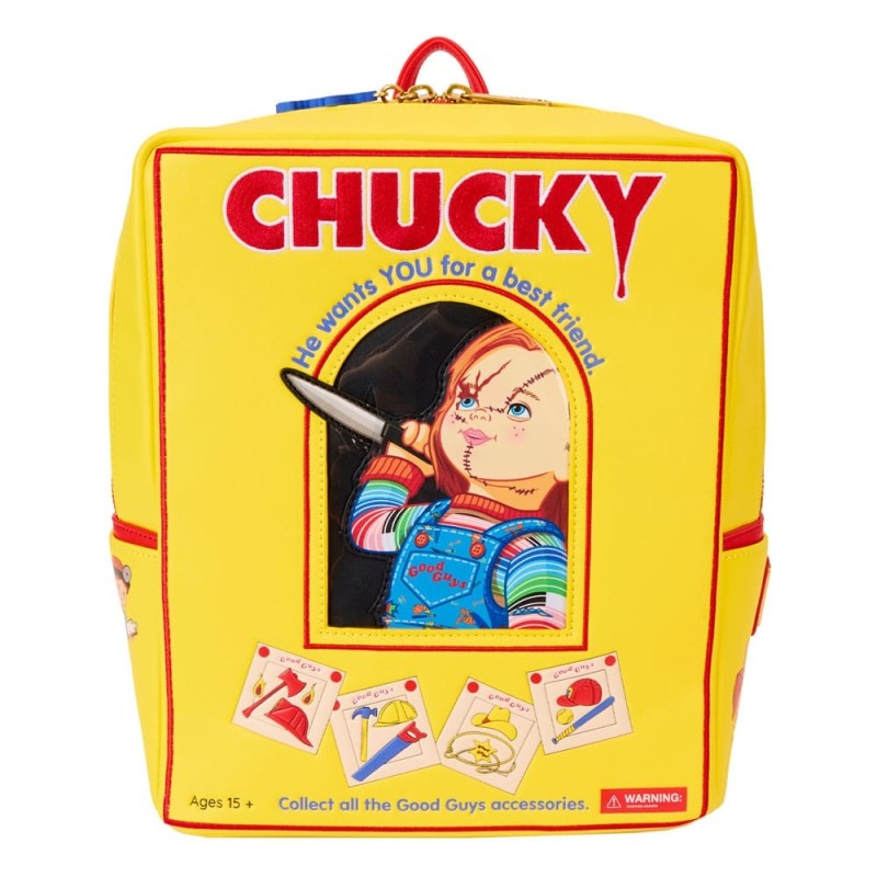 Chucky - Jeu d'enfant by Loungefly sac à dos Mini Chucky - Jeu d'enfant by Loungefly sac à dos Mini