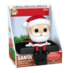 Rudolphe le renne au nez rouge - Figurine POP! Edge-Sitter Santa Claus 9 cm
