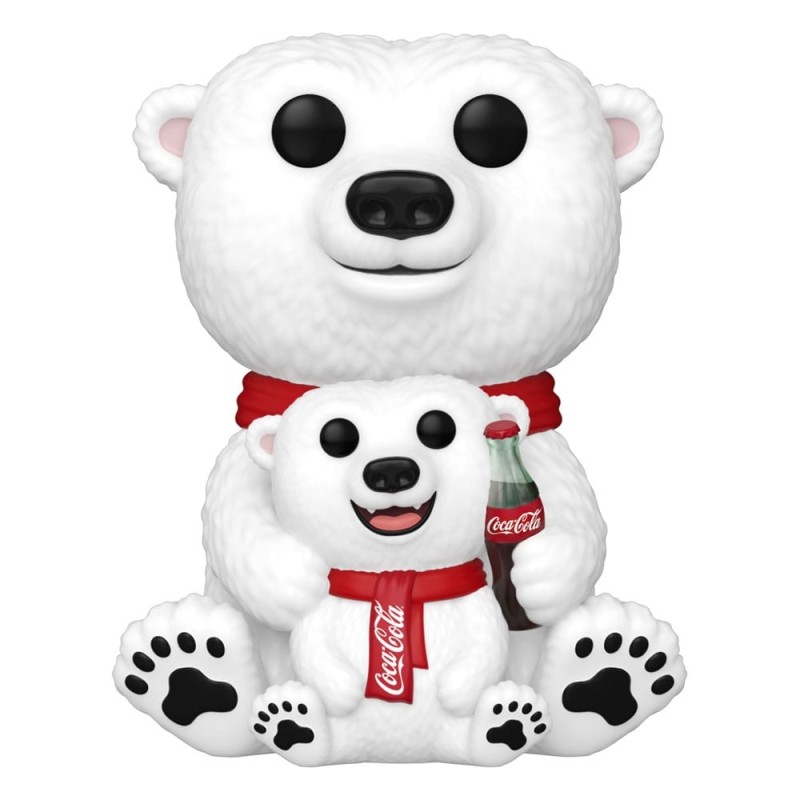 Coca-Cola - POP&Buddy! Movies Vinyl Figurine Bear & Cub 9 cm