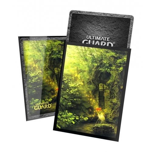 Ultimate Guard - 100 pochettes Printed Sleeves taille standard Lands Edition II Forêt