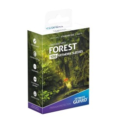 Ultimate Guard - 100 pochettes Printed Sleeves taille standard Lands Edition II Forêt