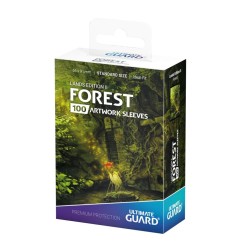 Ultimate Guard - 100 pochettes Printed Sleeves taille standard Lands Edition II Forêt