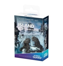 Ultimate Guard - 100 pochettes Printed Sleeves taille standard Lands Edition II Île