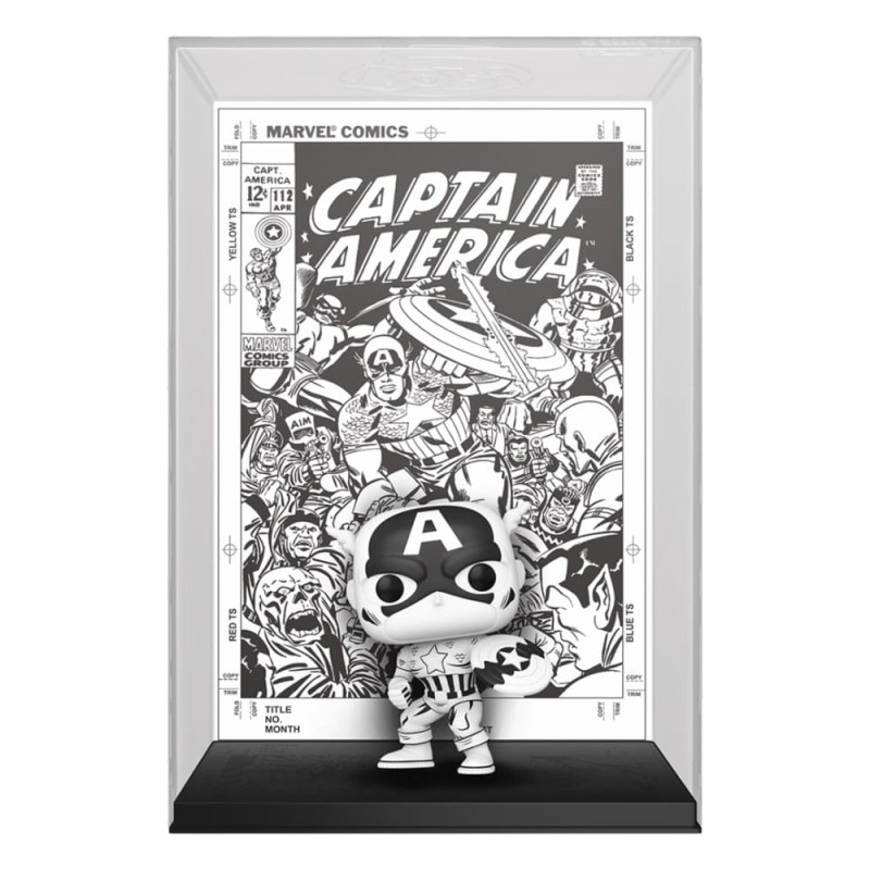 Marvel - 85th Anniversary POP! Comic Cover Vinyl Figurine Captain America 9 cm