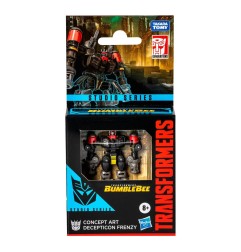 Transformers - : Bumblebee Studio Series Core Class figurine Concept Art Decepticon Frenzy 9 cm