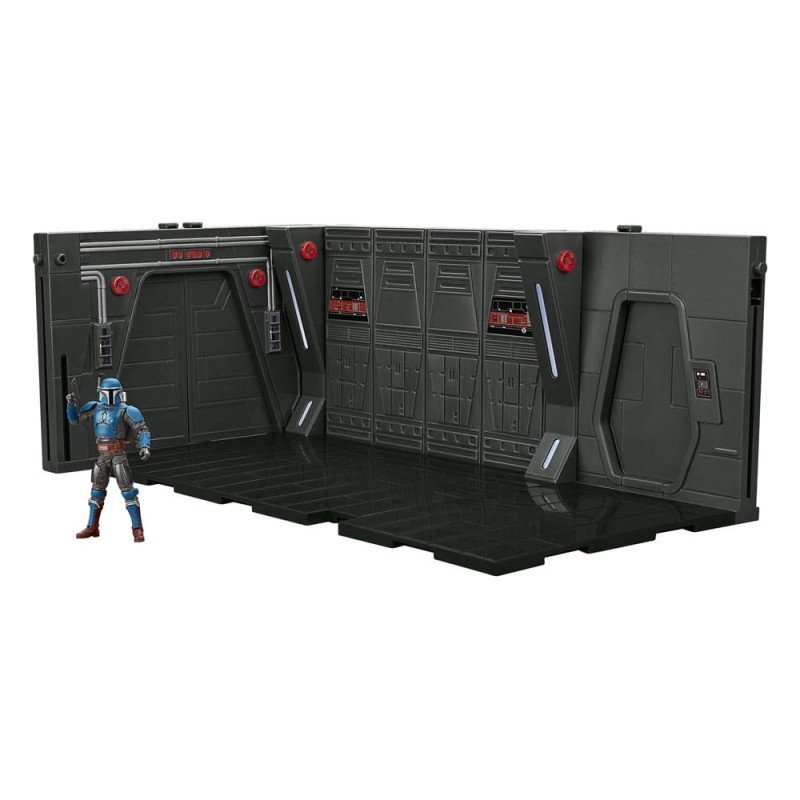 Star Wars - : The Mandalorian Vintage Collection Tantive IV Hallway et figurine Mandalorian Privateer 10 cm