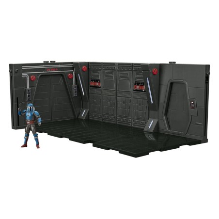 Star Wars - : The Mandalorian Vintage Collection Tantive IV Hallway et figurine Mandalorian Privateer 10 cm