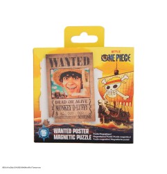 One Piece - Magnetic Puzzle Wanted Luffy